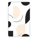 A Minimalist Pattern With Simple Lines And Shapes, Creating A Clean And Modern Aesthetic 05 Name Card Style USB Flash Drive Back