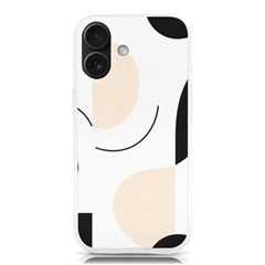 A Minimalist Pattern With Simple Lines And Shapes, Creating A Clean And Modern Aesthetic 05 Iphone 16 Tpu Uv Print Case by myclothy