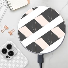 A Minimalist Pattern With Simple Lines And Shapes, Creating A Clean And Modern Aesthetic 07 Wireless Fast Charger(white) by myclothy