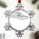 20250102 085528 Metal Large Snowflake Ornament Front