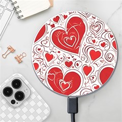 Be My Valentine Wireless Fast Charger(white) by pollyparadiseartshop