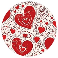 Be My Valentine Round Trivet by pollyparadiseartshop