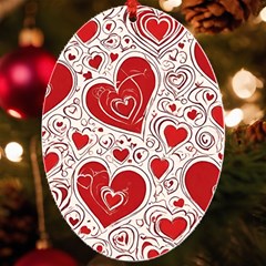 Be My Valentine Uv Print Acrylic Ornament Oval by pollyparadiseartshop