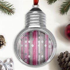 Candy Metal Light Bulb Shape Ornament by pollyparadiseartshop