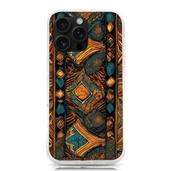 Tribal Chic Iphone 16 Pro Max Tpu Uv Print Case by pollyparadiseartshop