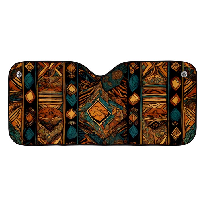 Tribal Chic Car Windshield Sunshade