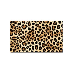 Leopard Sticker Rectangular (100 Pack) by pollyparadiseartshop