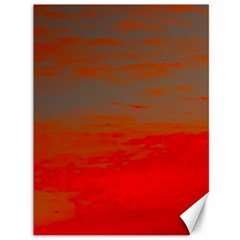 Crimson Skys Canvas 36  X 48  by RiverRootz