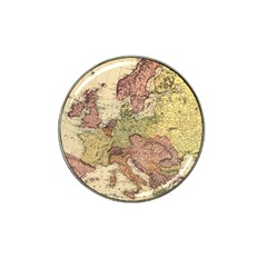 Retro Old Vintage Map Of Europe Hat Clip Ball Marker (10 Pack) by Bedest