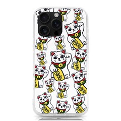 Lucky Cat  Iphone 16 Pro Max Tpu Uv Print Case by Givinglala