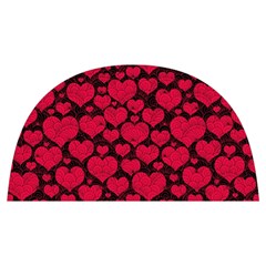 Valentines Day Hearts Pattern Love Red Anti Scalding Pot Cap by Maspions