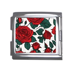 Roses Mega Link Italian Charm (18mm) by pollyparadiseartshop