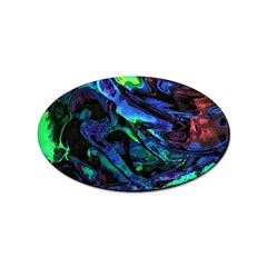 Sci-fi Scenester Sticker Oval (100 Pack) by MRNStudios