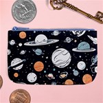 Space Galaxy Universe Stars Sky Large Coin Purse Front