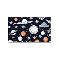 Space Galaxy Universe Stars Sky Sticker Rectangular (100 Pack) by Paksenen