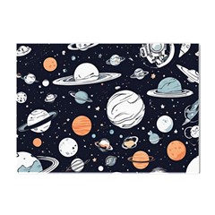 Space Galaxy Universe Stars Sky Crystal Sticker (a4) by Paksenen