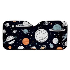 Space Galaxy Universe Stars Sky Car Windshield Sunshade by Paksenen