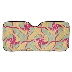 Abstract Pattern Design Scrapbooking Car Windshield Sunshade by Paksenen