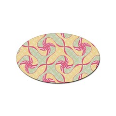 Abstract Pattern Design Scrapbooking Sticker Oval (100 Pack) by Paksenen