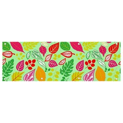 Flower Flora Floral Nature Pattern Seamless Banner And Sign 9  X 3  by Bedest