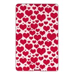 Hearts Valentine Pattern Seamless Name Card Style USB Flash Drive Front