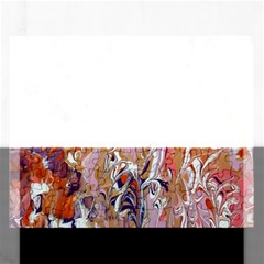 Pour Flames Rectangular Jigsaw Puzzl by kaleidomarblingart