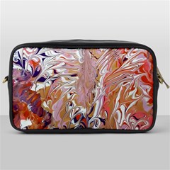 Pour Flames Toiletries Bag (one Side) by kaleidomarblingart