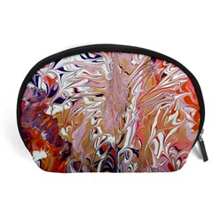 Pour Flames Accessory Pouch (large) by kaleidomarblingart