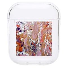 Pour Flames Hard Pc Airpods 1/2 Case by kaleidomarblingart