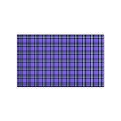 Blue Tartan Plaid 1 Sticker Rectangular (10 Pack) by dressshop