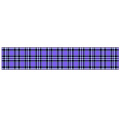 Blue Tartan Plaid 1 Large Premium Plush Fleece Scarf  by dressshop