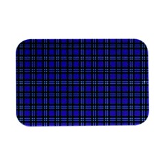 Blue Tartan Plaid 1 Open Lid Metal Box (silver)   by dressshop