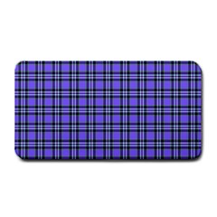 Blue Tartan Plaid 1 Medium Bar Mat by dressshop