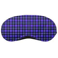 Blue Tartan Plaid 1 Sleep Mask by dressshop