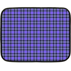 Blue Tartan Plaid 1 Fleece Blanket (mini) by dressshop