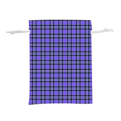 Blue Tartan Plaid 1 Lightweight Drawstring Pouch (s) by dressshop