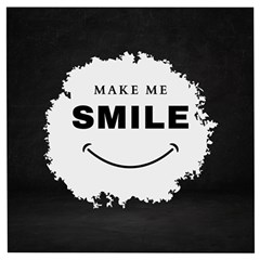 Black And White Simple Make Me Smile T Shirt 20250203 014057 0000 Wooden Puzzle Square by Cowcow2005