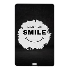 Black And White Simple Make Me Smile T Shirt 20250203 014057 0000 Name Card Style Usb Flash Drive by Cowcow2005