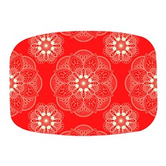 Crimson Current Mini Square Pill Box by ArtfulThreads