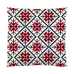 Ukrainian Folk Seamless Pattern Ornament Ethnic Ornament Border Element Traditional Art Standard Cushion Case (two Sides) by Grandong