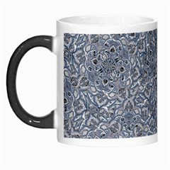 Blue Ornament Complex Mosaic Print Pattern Morph Mug by dflcprintsclothing