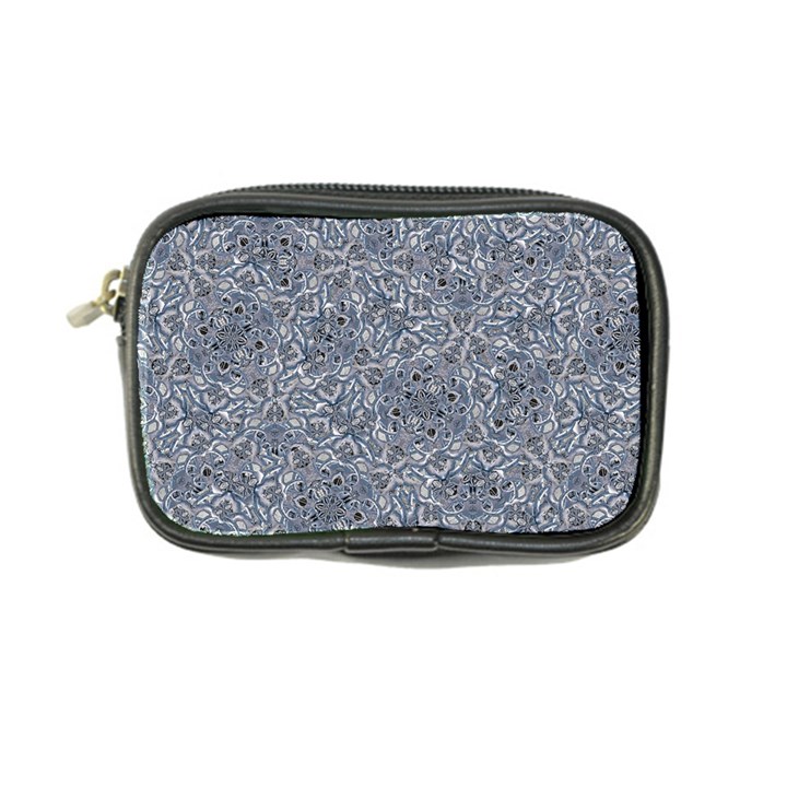 Blue Ornament Complex Mosaic Print Pattern Coin Purse