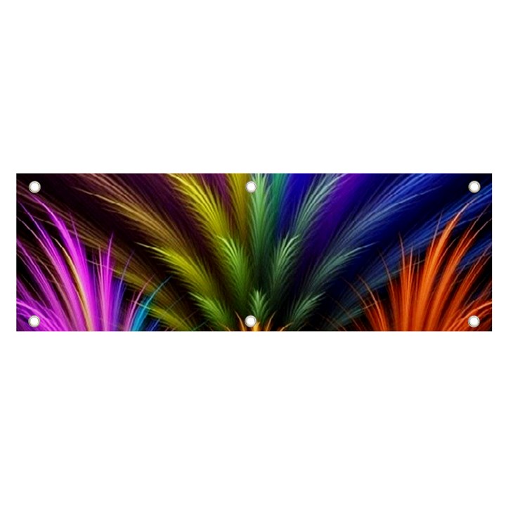 Abstract Colors - , Abstract Colors Banner and Sign 6  x 2 