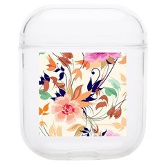 Abstract Floral Background Soft Tpu Airpods 1/2 Case by kyorashop23