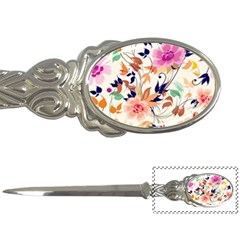 Abstract Floral Background Letter Opener by kyorashop23