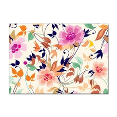 Abstract Floral Background Sticker A4 (100 Pack) by kyorashop23