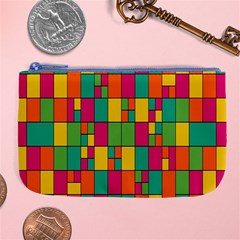 Abstract-background Large Coin Purse by kyorashop23