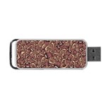 Human Spider Mutant Creatures Motif Random Pattern Portable USB Flash (One Side) Front