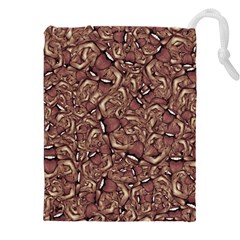 Human Spider Mutant Creatures Motif Random Pattern Drawstring Pouch (5xl) by dflcprintsclothing