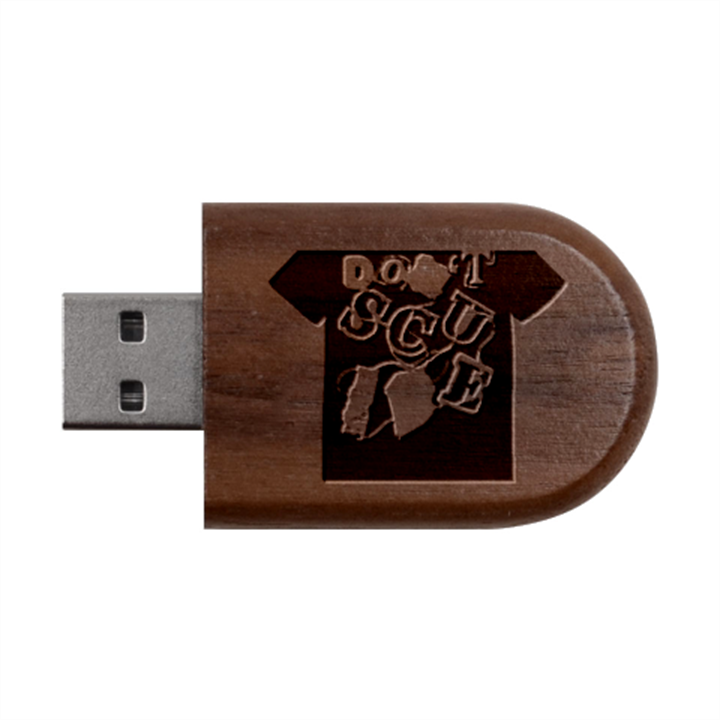 The Fear Has Arrived 20250211 181959 0001 The Fear Has Arrived 20250211 181959 0000 Wood Oval USB Flash Drive